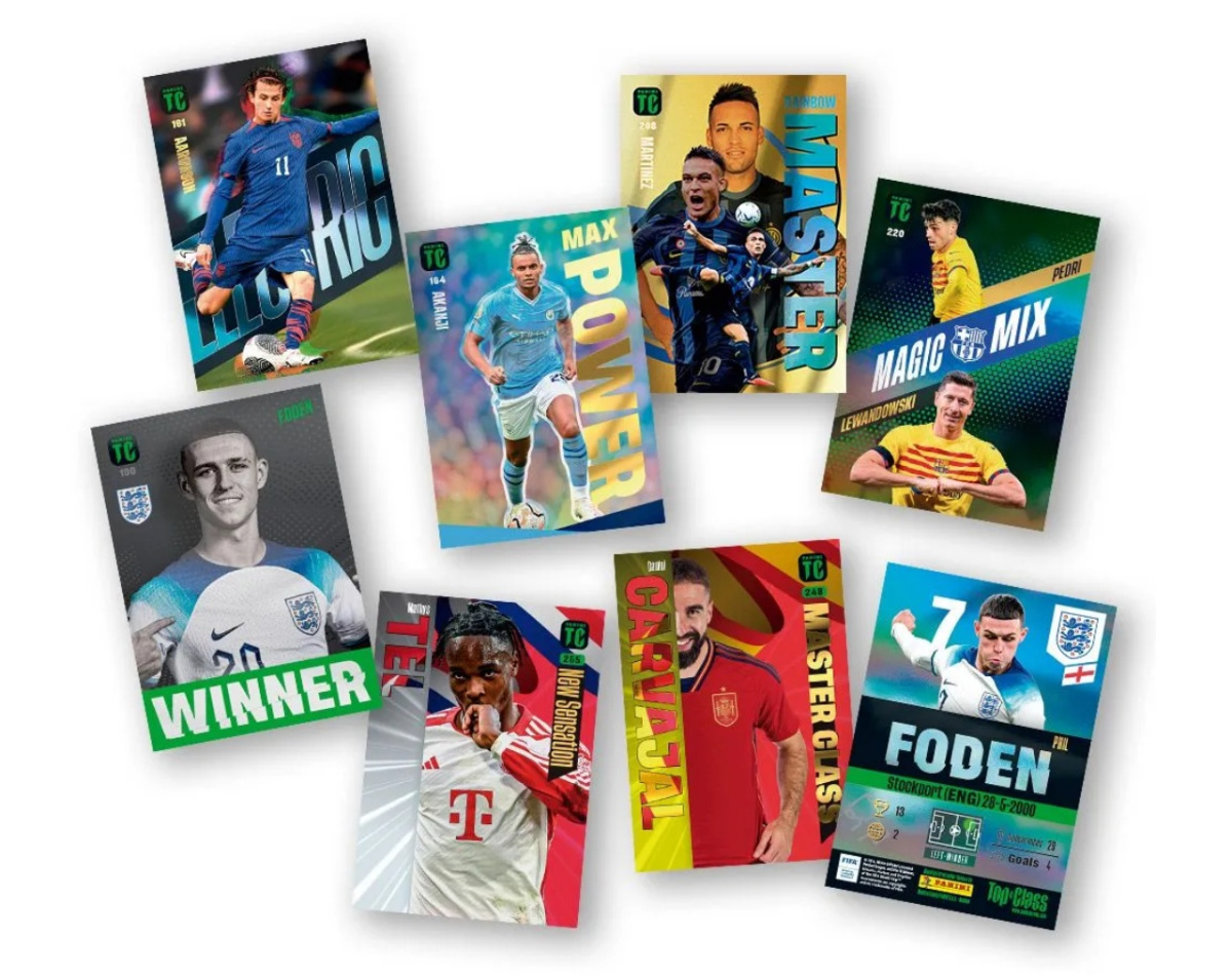 PANINI FIFA Top Class 2025 Trading Cards Box mit 24 Hüllen